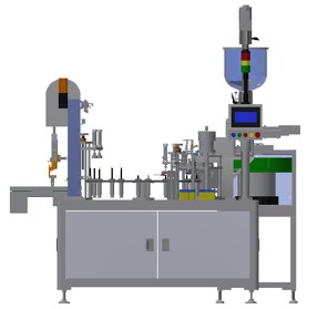眼线笔半自动充填组装机